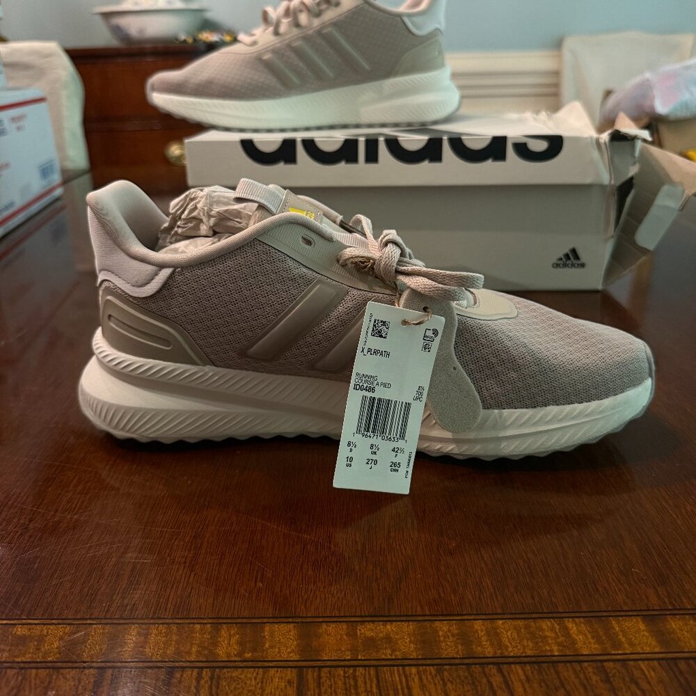 Adidas X PLR Beige/White Women's Shoes - Size 10